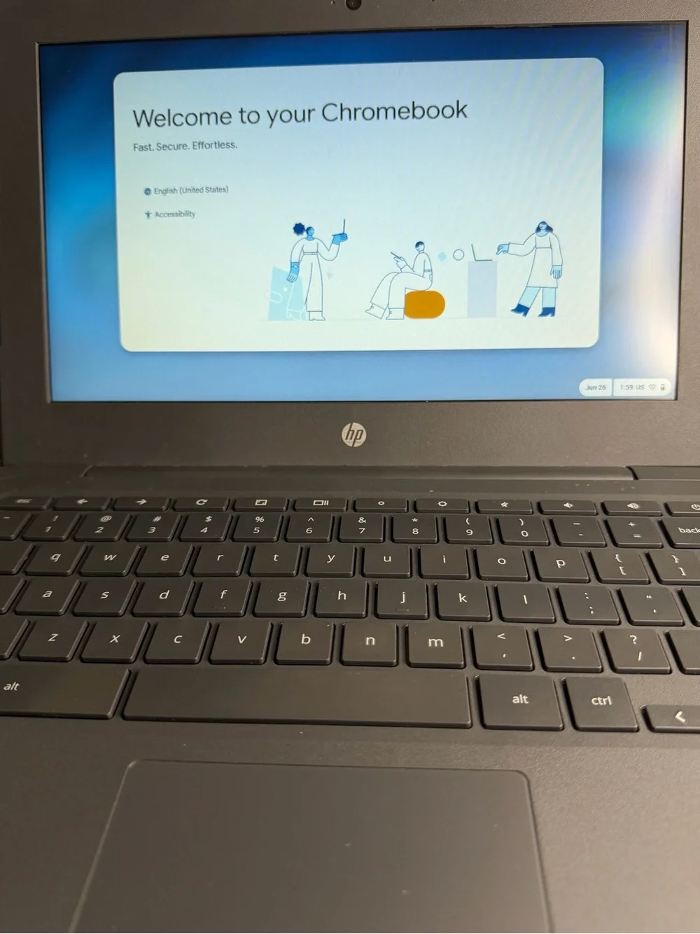 HP Chromebook Laptop
